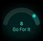 Readiness score of 8, Go For It