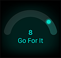 Readiness score of 8, Go For It